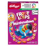 Kellogg's® Froot Loops® with Marshmallow Cereal 315g- Ready to Eat Cereal, crispy loops