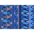 thumbnail image 1 of Ahgly Company Tapis Rectangulaire Lavable en Machine Intérieur Transitionnel DodgerBlue, 2 Pieds x 5 Pieds, 1 of 7