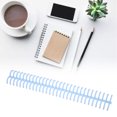 thumbnail image 3 of 10pcs Comb Binding Spines, Large Capacity Durable Book Part For Teacher Student Notebook File Making, 3 of 8