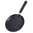 thumbnail image 1 of Durable Non-stick Frying Pan, Flat Bottom Pan, For Breakfast Pancake Egg Pizza Kitchen Home 6in Small Size, 1 of 8