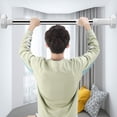 thumbnail image 1 of Birdeem Telescopic Tension Curtain Rod,Adjustable No Drill Shower Curtain Pole,Stainless Steel Tension Rod for Space Optimization,Bathroom Window Curtain Rod,Heavy Duty Drying Rack Replacement, 1 of 8