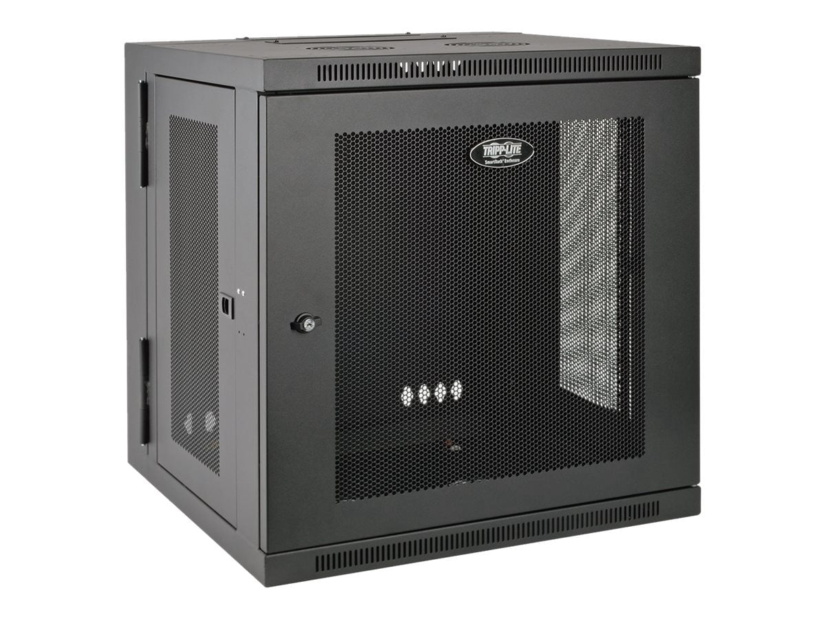 Tripp Lite 12u Wall Mount Rack Enclosure Server Cabinet Swinging Hinged Door Deep - 19 12u Wide X