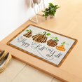 thumbnail image 2 of Fall Door Mat Outdoor  Give Thanks Fall Welcome Mat Decoration Autumn Harvest Pumpkin Thanksgiving Doormat Fall Entrance Non Slip Rug Mats 31.5x20in, 2 of 7