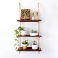 thumbnail image 3 of CEHVOM Wall-mounted Storage Decorative Shelf Wooden Wall Rack Creative Dining Living Room Wall Storage Clearance, 3 of 5