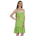 thumbnail image 2 of Bimba Nuisette en Rayonne Imprimée pour Femmes, Robe de Nuit à Bretelles Spaghetti, Nuisette Aguichant, 2 of 7