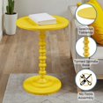 thumbnail image 4 of Convenience Concepts Palm Beach Spindle Table in Yellow Wood Finish, 4 of 6
