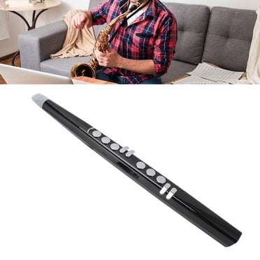 MIDI Electronic Saxophone, 3 Blowing Sensitivity 13 Tone Mini Electronic Wind Instrument Adjustable Volume  for Practice