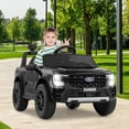 thumbnail image 2 of Licensed Ford Ranger Ride on Car for Kids by OLAKIDS, 12V Electric Vehicle with Remote Control, Toddlers Battery Powered Toy Gift with 2 Speeds, Wheels Suspension, Storage Space, Bluetooth USB, 2 of 9