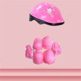 thumbnail image 2 of Protector 7Pcs Kids Skateboard  Kit PVC Helmet Knee Elbow Wrist Pad for Skating Cycling, 2 of 3