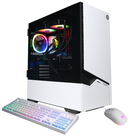Ordinateur de jeux CyberPowerPC SLC11360CPGV2 avec AMD Ryzen 7 8700F