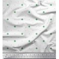 thumbnail image 1 of Soimoi Velvet Fabric Dot & Floral Artistic Decor Fabric Printed Yard 58 Inch Wide, 1 of 5