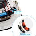 thumbnail image 4 of haoqian 8-Inch Bluetooth Ceiling Speaker System with A 2-Channel Wall Amplifier,400W Max Power Output Pair - Perfect for Clear Sound in Living Room, Office, Kitchen, Basement & Covered Patio, 4 of 4