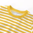 thumbnail image 5 of WRKEKC T-Shirts pour Garçons, Hauts d'Été pour Garçons, T-Shirts de Sport à Manches Courtes Décontractés d'Été pour Enfants à Col Rond à Rayures Imprimées, 5 of 5