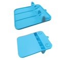 thumbnail image 2 of WHEANG Kitchen Spoon Holder Suction Cup Spoon Rest Silicone Utensil Rest With Drip Pad Non Slip Dangle Spoon Rest Household Kitchen Accessory Kitchen Utensils Rest For Cou, 2 of 9
