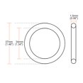 thumbnail image 3 of Fluorine Rubber O Rings 37mm OD, 34mm Inner Diameter, 1.5mm Width, Seal Gasket Green 20Pcs, 3 of 3