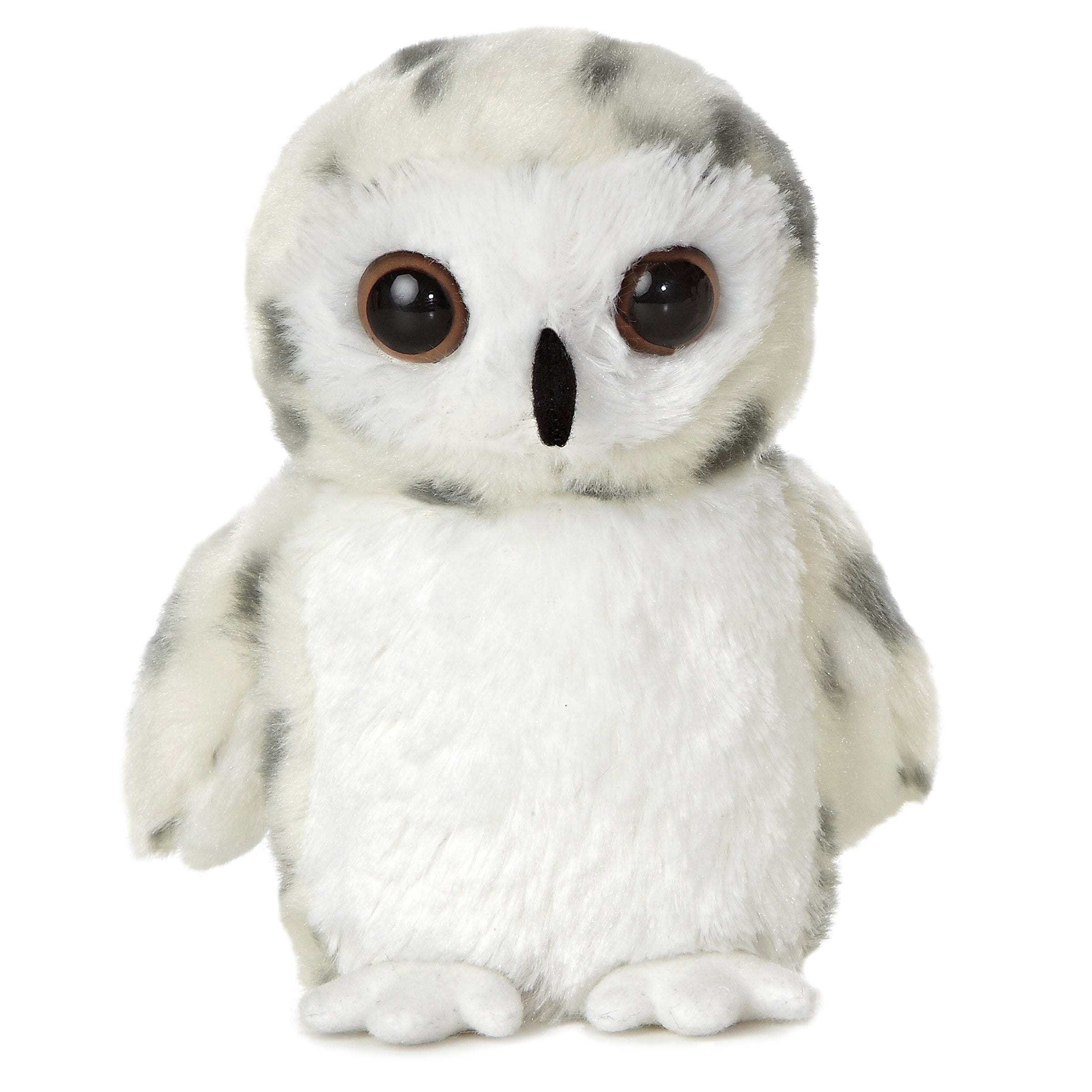 Aurora Stuffed Animals Mini Flopsie-Snowy Owl 8"