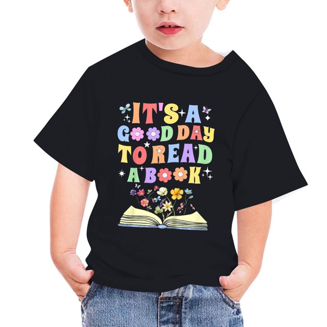 Birdeem Chemises pour Enfants T-Shirt Graphique à Manches Courtes Col Rond Crop Top pour Filles et Garçons de 3 à 14 Ans T-Shirt Tee