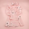 thumbnail image 4 of CBFFDC Dog Princess Dress Soft Breathable Dog Clothes Exquisite Floral Print Sleeveless Design Washable with Adjustable Knot, 4 of 7