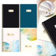 thumbnail image 4 of WHEANG Notebooks for School Notebook A5 Lined Diary Notebook 8.5 "X 6" Notebook Thick Paper Diary Classic College Horizontal Notebook Suitable for School Supplies One Size Black, 4 of 9