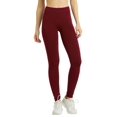 thumbnail image 1 of LAVRA Leggings Colorés en Spandex pour Femmes - Bourgogne, 1 of 1