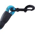 thumbnail image 5 of Strong Nylon Dog Leash Rope with Comfortable Padded Handle Training Lead for Medium and Large Breeds Dogs - Heavy Duty 5ft Long (Blue), 5 of 5