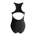 thumbnail image 3 of Women's Athletic Racerback Swimsuit - Color Block Boyleg Bathing Suit - Removable Padding - Nylon/Spandex - S-XXL - Lap Swimming, 3 of 4