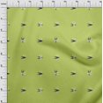 thumbnail image 3 of oneOone Georgette Viscose Fabric Arrow Ikat Print Fabric By Yard 42 Inch Wide, 3 of 4