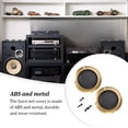 thumbnail image 3 of 2 Pcs Filet de Protection pour Haut-Parleur, Boîtier en Maille pour Subwoofer de Voiture, Classique, Résistant à l'Usure, Durable, Anti-Poussière, Grille de Protection Portable, Accessoires pour Haut-Parleurs Ronds, 3 of 7