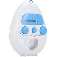 thumbnail image 1 of Mini Radio de Douche Étanche Radio de Salle de Bain à Piles Radio FM / AM, 1 of 4