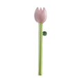 thumbnail image 1 of Colorful Sun Flower Ice Cream Dessert Stirring Borosilicate Transparent Glass Long Handle Cute, 1 of 9