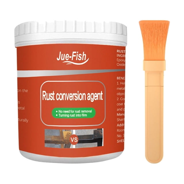 Danhjin Multi Purpose Rust Proof Rust Converter for Metal Rust Remover for Metal Rust Paint for Metal With Brush 10.7 Rust Converter for Metal Car Steel