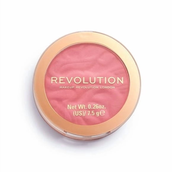 Revolution Beauty , Fard à Joues Reloaded, Fard à Joues pour le Visage en Poudre Compacte, Formule Hautement Pigmentée et Longue Tenue, Pink Lady, 0,26 Oz.