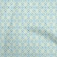 thumbnail image 1 of oneOone Velvet Mint Fabric Asian Block Print Traditional Fabric For Sewing Printed Craft Fabric By The Yard 58 Inch Wide, 1 of 4