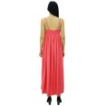 thumbnail image 2 of Bimba Robe Maxi Unie à Bretelles Spaghetti pour Femme pour l'Été, Tenue de Plage, Robe d'Été, 2 of 9