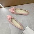 thumbnail image 4 of Chaussures Décontractées Roses pour Femmes à Bout Pointu à Semelle Plate Chaussures de Travail pour Femmes Motif Floral Couleur Unie Multicolore Loisirs Extérieur Intérieur Chaussures en Tissu Taille 43, 4 of 4