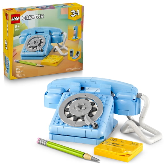 LEGO Creator Le Téléphone Rétro, Jouets Nostalgiques et Rétro 31174