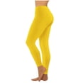 thumbnail image 2 of Meichang Yoga Leggings pour Femmes Liquidation Taille Très Extensible Leggings d'Entraînement Athlétiques Petite Unis Ajustés Collants de Course Leggings, 2 of 9