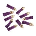 thumbnail image 4 of 10 Pieces Keychain Charms Tassels Decorations Accessory Finding Supplies Craft Accessories Jewelry Making Props Tassel for DIY Purple, 4 of 6