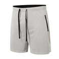 thumbnail image 5 of Men's Running Shorts with Zipper Pockets Gym Athletic Workout 5" Shorts for Men, 5 of 5