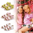 thumbnail image 5 of 2025 NEW Summer Children Sandals Sandals Size 5 Big Flower s Arch Support Sandals Flat Pricness, 5 of 5