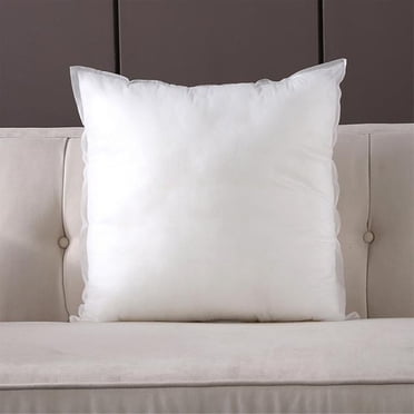 Discount Galore,Pillow Core Sofa Pillow - Cotton Car Cushion Inserts for Home and Hotel Use, | 95%Polyester,5%Spandex, White-744 $BS$3