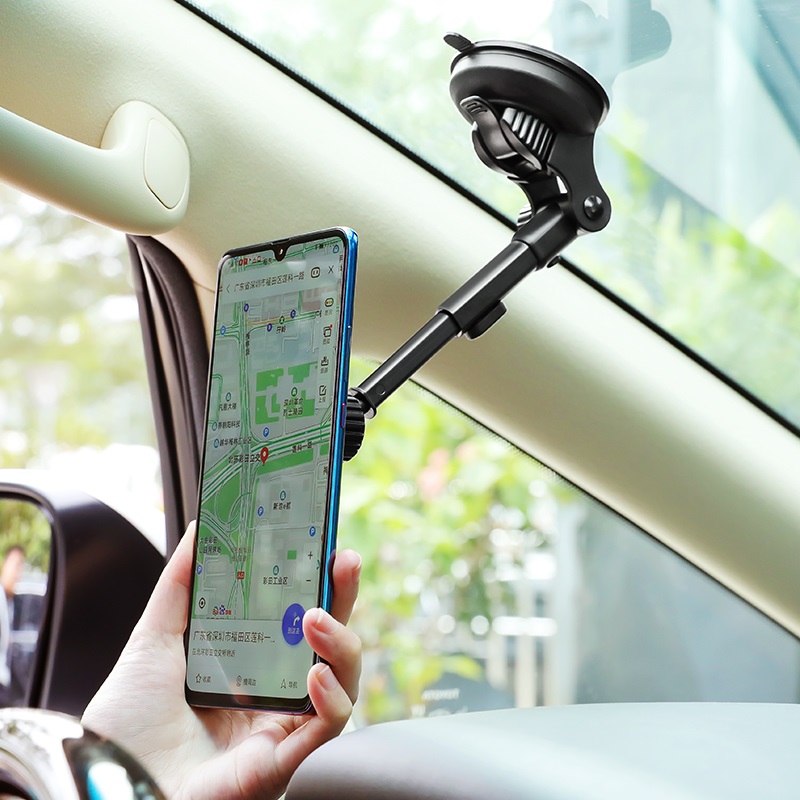 Universal Dashboard Magnetic Car Cell Phone Holder Mount, Hands Free Sticky Suction Cup Window Windshield for Cellphones