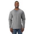 thumbnail image 1 of Jerzees T-Shirt à Manches Longues pour Hommes DRI-POWER Active, 2X, Oxford, 1 of 7