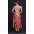 thumbnail image 4 of Bimba Robe de Plage pour Femmes, Dos Nu, Col Licou, Été, Soirée, Fête - Xxx-Grand, 4 of 6
