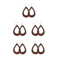thumbnail image 2 of QualitChoice Leopard Print Earrings Body Decoration Water Drop Ear Dangles Birthday Gift Type 4 5Set, 2 of 6