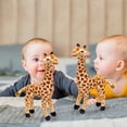 thumbnail image 4 of IROINID Simulation Giraffe Plush Toy Children Sleeping Doll Giraffe Doll Soft Short Plush, 4 of 8