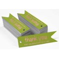 thumbnail image 2 of Inkdotpot Rose Gold Foil Paper Hang Tags Thank You For Celebrating With Me Birthday Favor Tags 100 Pieces, 2 of 6
