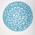 thumbnail image 3 of pdqouc 6 Pack Fine Paper Rope Messy Knitting Placemats Paper Placemats Restaurant Table Decoration Kindergarten DIY Props Background Plate Mat Round Table Place Mats Indoor Dining, 3 of 3
