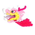 thumbnail image 2 of Handmade Paper Dragon DIY Material s Props Children's Toys Ornament Practical pink, 2 of 9