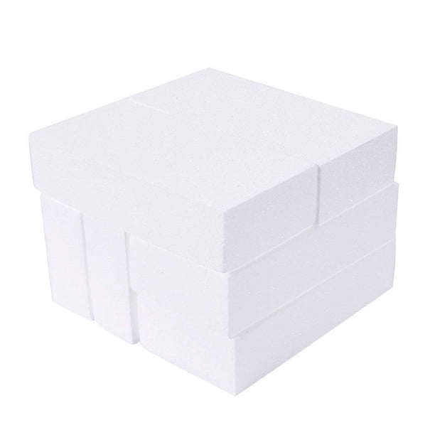 RANJIMA Lot de 6 plaques en mousse rigide - 40 x 30 x 2 cm - Blanc - Panneaux RANJIMA Lot de 6 plaques en mousse rigide - 40 x 30 x 2 cm - Blanc - Panneaux